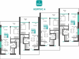 Продается Апартамент АК Удачное, 58.4  м&sup2;, 12812376 рублей