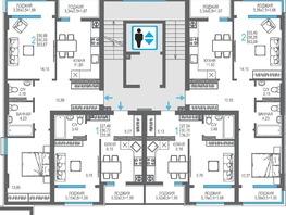 Продается 2-комнатная квартира ЖК На Фонтанке, 58.25  м&sup2;, 18674640 рублей