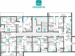 Продается 2-комнатная квартира ЖК Горизонты 3, 63.18  м&sup2;, 9161100 рублей