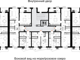 Продается 1-комнатная квартира ЖК Прибрежный дом, 34.84  м&sup2;, 7595120 рублей