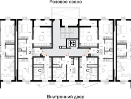 Продается 3-комнатная квартира ЖК Прибрежный дом, 79.84  м&sup2;, 13732480 рублей
