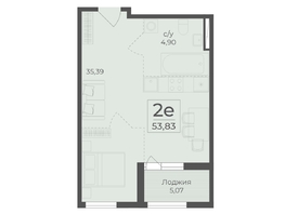 Продается 2-комнатная квартира ЖК Ботаника, сек 5-6, 53.83  м&sup2;, 19806748 рублей