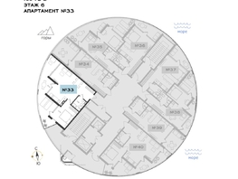 Продается Апартамент АО Паруса Мечты, 72.15  м&sup2;, 27533805 рублей