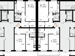 Продается Студия ЖК Республика, 25.38  м&sup2;, 3070980 рублей