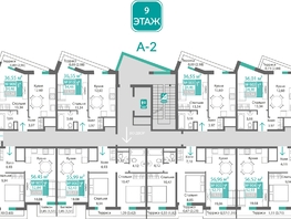 Продается 2-комнатная квартира ЖК Подсолнух, 61.74  м&sup2;, 9430405 рублей