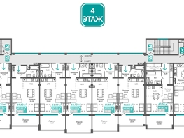Продается Номер в отеле ГК Золотые пески, 66.21  м&sup2;, 15258227 рублей