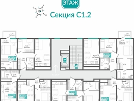 Продается 2-комнатная квартира ЖК Розмарин, 69.88  м&sup2;, 12205148 рублей