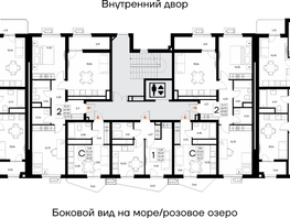 Продается 1-комнатная квартира ЖК Прибрежный дом, 34.67  м&sup2;, 7350040 рублей