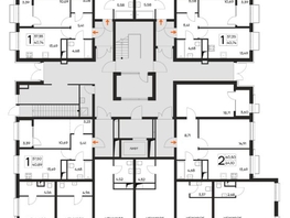 Продается 2-комнатная квартира ЖК Листория, этап 1, 63.02  м&sup2;, 9768100 рублей