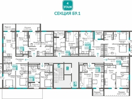 Продается 1-комнатная квартира ЖК Горизонты 3, 48.62  м&sup2;, 6952660 рублей