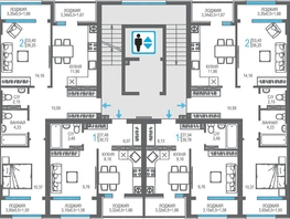 Продается 1-комнатная квартира ЖК На Фонтанке, 30.72  м&sup2;, 14938000 рублей