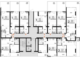 Продается 2-комнатная квартира  Курортный комплекс Лучистое, 45.1  м&sup2;, 13755500 рублей