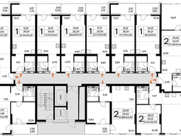 Продается 2-комнатная квартира  Курортный комплекс Лучистое, 52.46  м&sup2;, 17049500 рублей