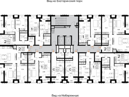 Продается 1-комнатная квартира ЖК Столица, 44.32  м&sup2;, 17506400 рублей