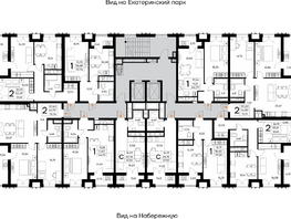 Продается 2-комнатная квартира ЖК Столица, 73.06  м&sup2;, 26666900 рублей