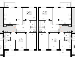 Продается 1-комнатная квартира ЖК Утёсов, 34  м&sup2;, 6800000 рублей