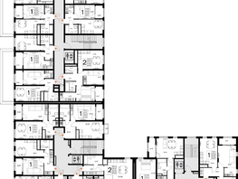 Продается 2-комнатная квартира ЖК Листория, этап 3, 89.63  м&sup2;, 14340800 рублей