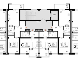 Продается 2-комнатная квартира ЖК Ботаника, 54.5  м&sup2;, 10191500 рублей