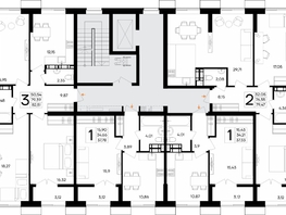 Продается 2-комнатная квартира ЖК Семисчастье, 63.14  м&sup2;, 13259400 рублей