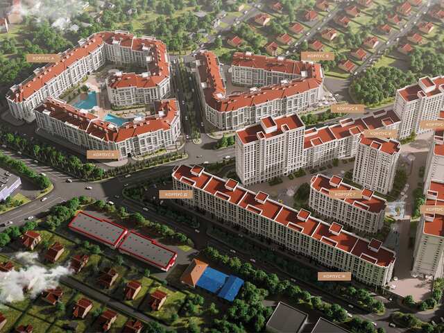 Новостройка Резиденция морей, корпус Б