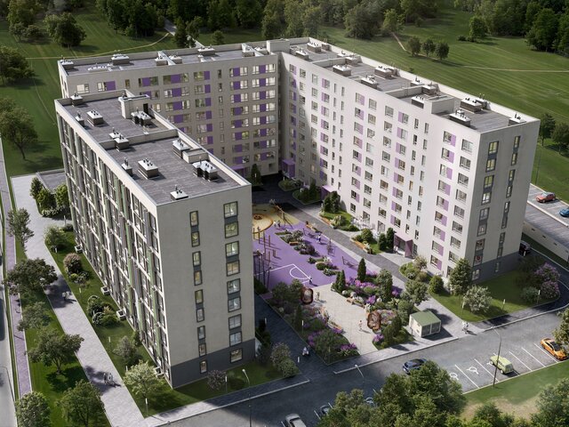 Новостройка Парковые кварталы, этап 2